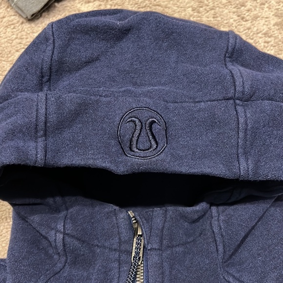 Lululemon Scuba Navy Blue Zip Up Size 6 - Picture 3 of 9